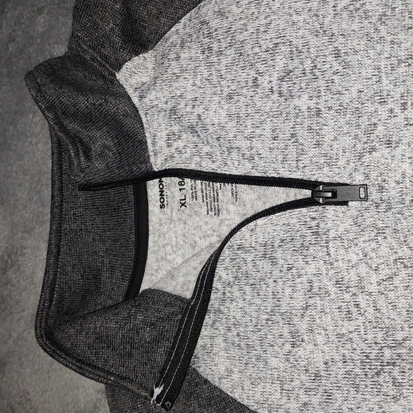 NWT Sonoma Goods For Life 1/4 zip fleece sweater Size XL(18-20) - Picture 4 of 5